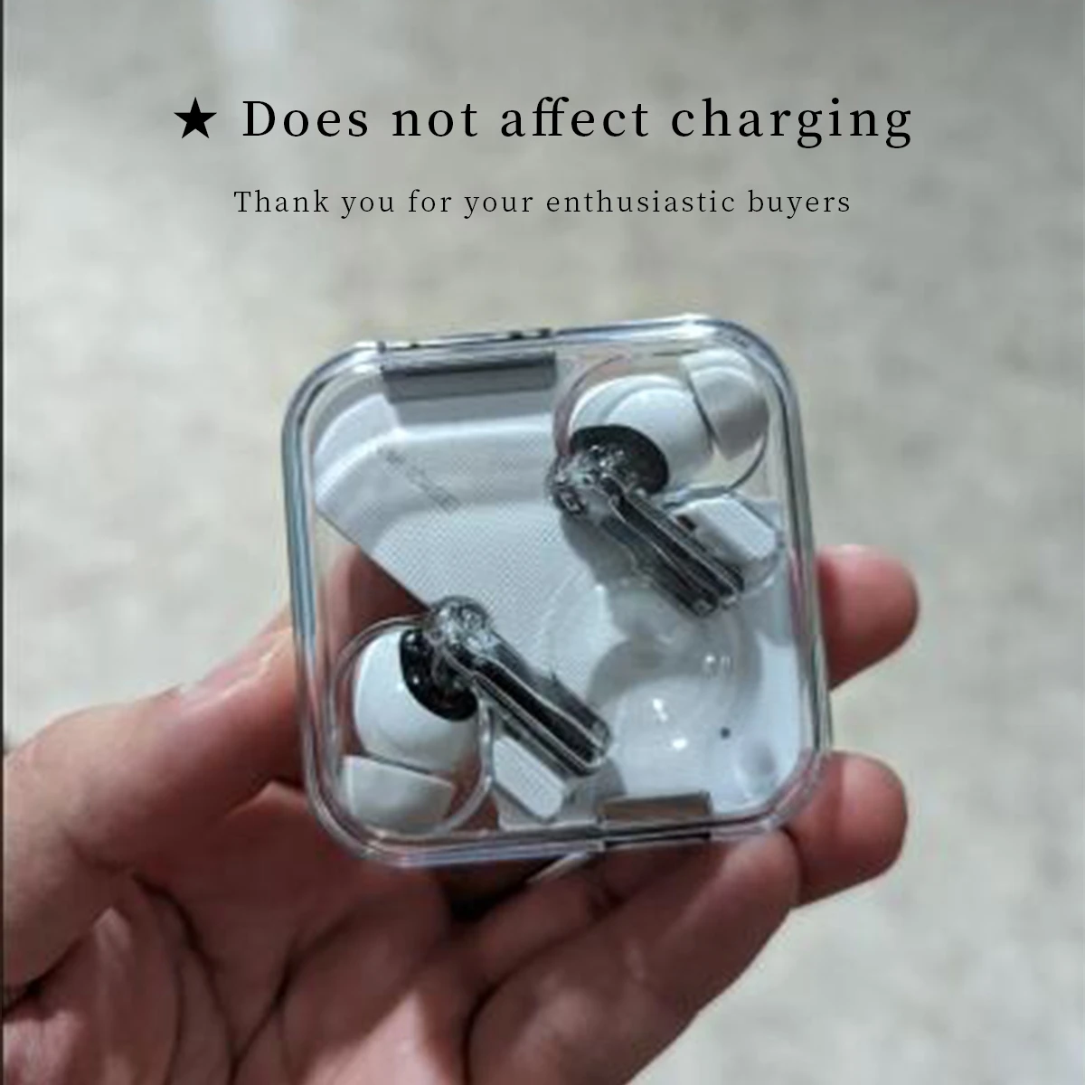 6Pcs Memory Form Ear Tips for Nothing Ear (1) TWS Eartips for Nothing Ear1 Ture Wireless Earbuds Tips Soundproof Noise Canceling