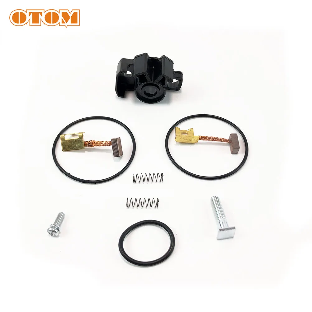 OTOM Motorcycle Starter Motor Carbon Brush Repair Kit 79240001000 for KTM EXC-F HUSQVARNA FE E-STARTER CPL. 0,5KWQ Engine Parts