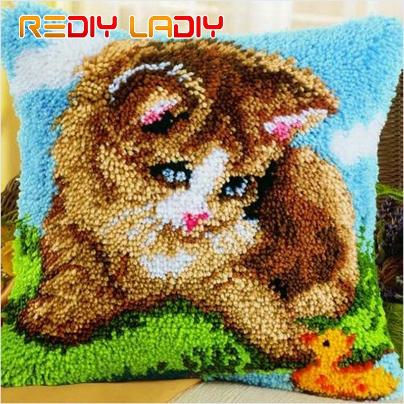 Защелка для самостоятельной сборки наборы подушки на крючках чехол Kitty Cat