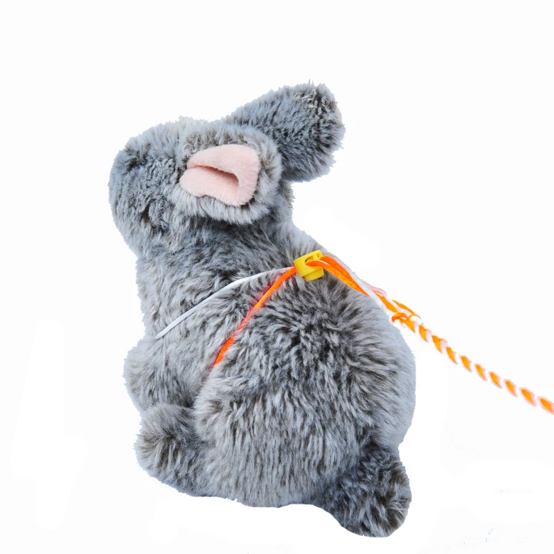 Pet Hamster Leash Harness Rope 2m Adjustable Bunny Cotton Rope Harness Lead Collar for Ferret Squirrel Rabbit Hamster Pet Leash4
