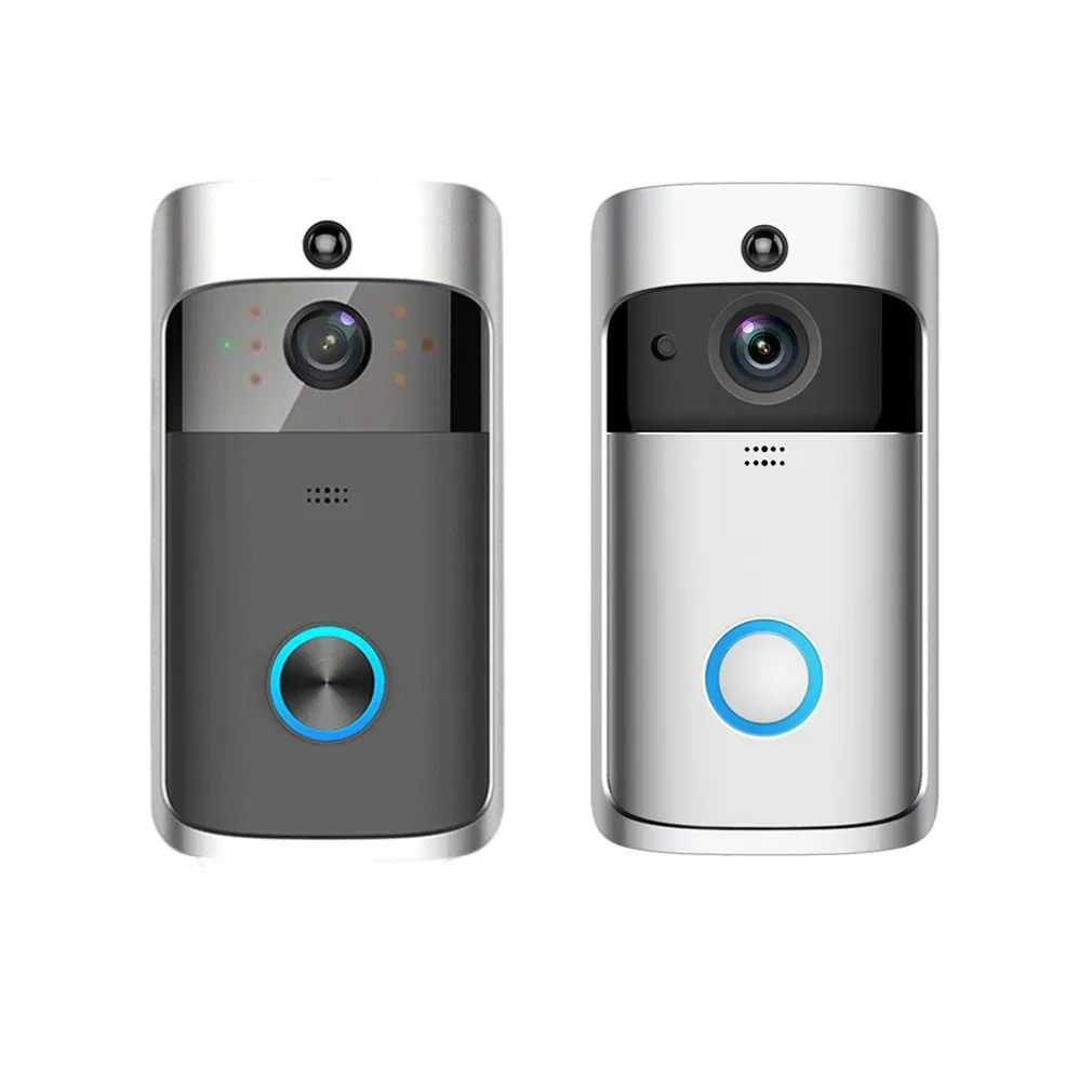 Video Doorbell Smart Wireless WiFi Security DoorBell Electronic Doorbell Camera Infrared Remote Record Home Security Monitoring