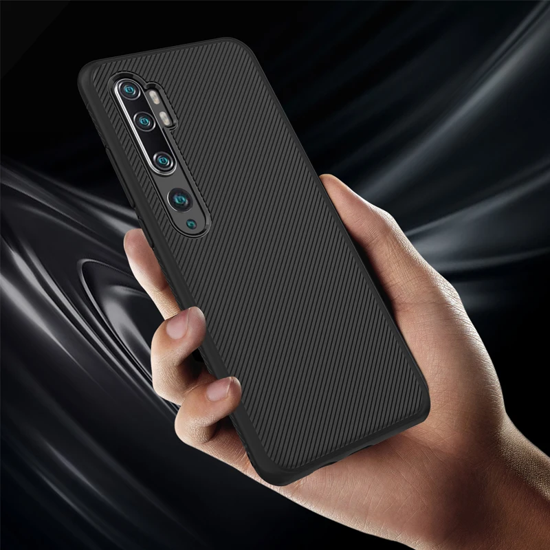 Чехол для Xiaomi Mi Note 10 CC9 Pro силиконовый чехол из углеродного волокна мягкий ТПУ