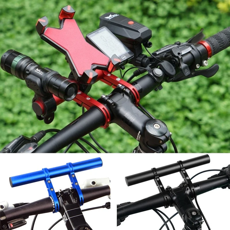 

Handlebar Extension Mount Bicycle Bike Handle Bar Bracket Extender Holder black