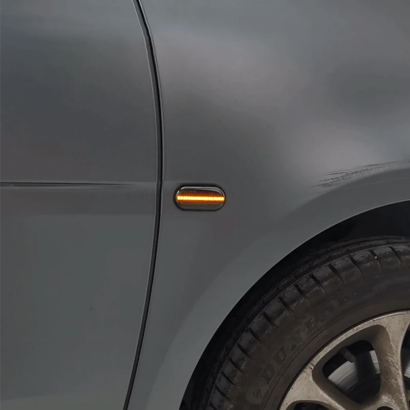 2pcs светодиодный Янтарный динамический боковой габаритный светильник для VW-Passat-Seat-Ford-Skoda-последовательный сигнал поворота лампы