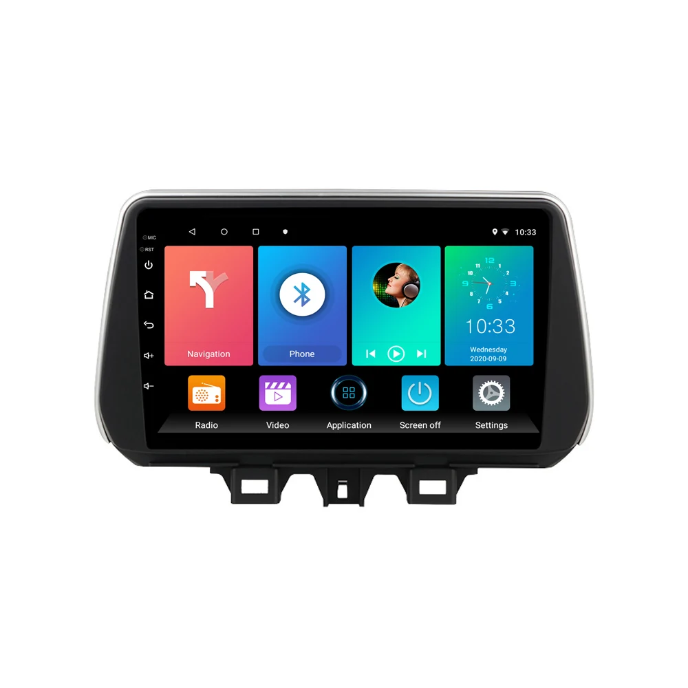 2 DIN 9 &quotAndroid автомобильный мультимедийный плеер навигация GPS Wifi для Hyundai Tucson 2018 2019