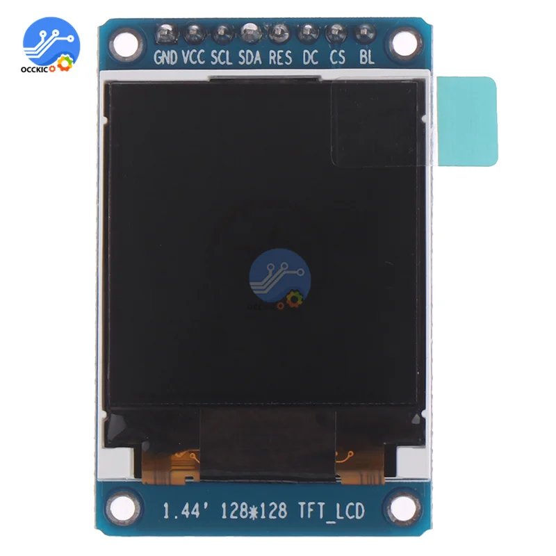1.44 ġ TFT LCD 65K ÷ 128x128 ÷ ȭ SPI  Ʈ  ST7735, arduino 51 ARM