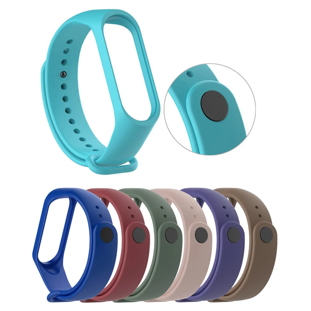 Сменный силиконовый ремешок для часов Duoteng Xiaomi Mi Band 4 3 смарт-браслет аксессуары