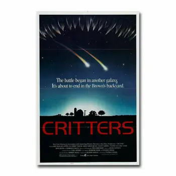 

J0129 CRITTERS Movie RARE Horror 2 Wall Sticker Silk Poster Art Light Canvas Home Decoration