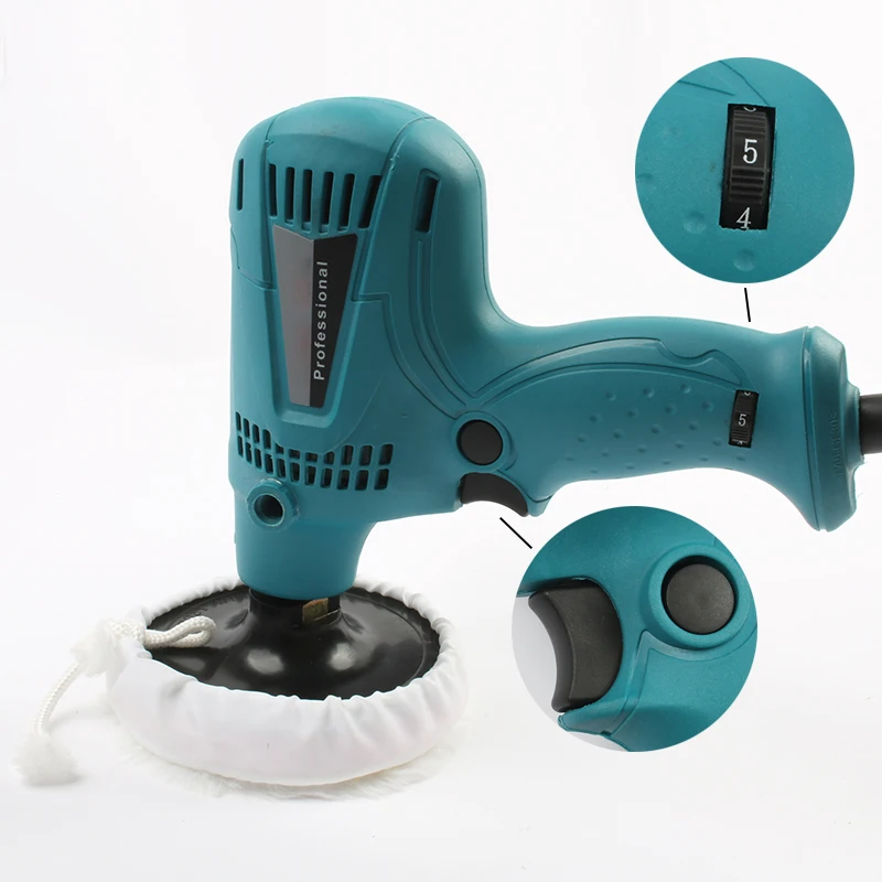 Car Polisher 600W Variable Speed 2800rpm Car Paint Care Tool Polishing Machine 220V 110V polisher portable tools