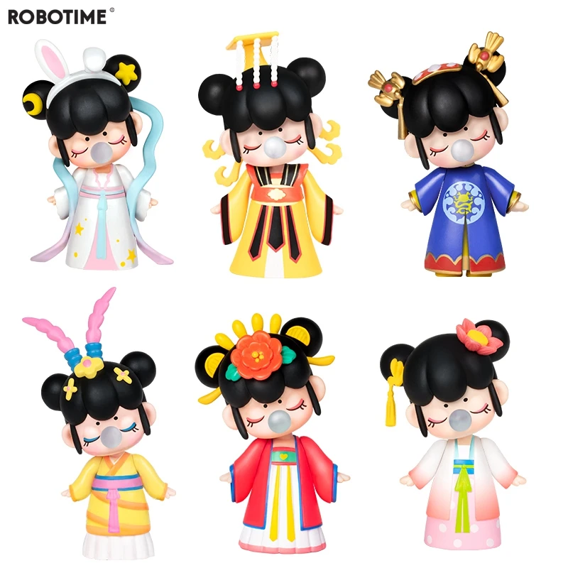 

Robotime Blind Box East Asia Palace Action Unboxing Toys Figure Model Dolls Exotic special Gift for Children,Kids,Adult