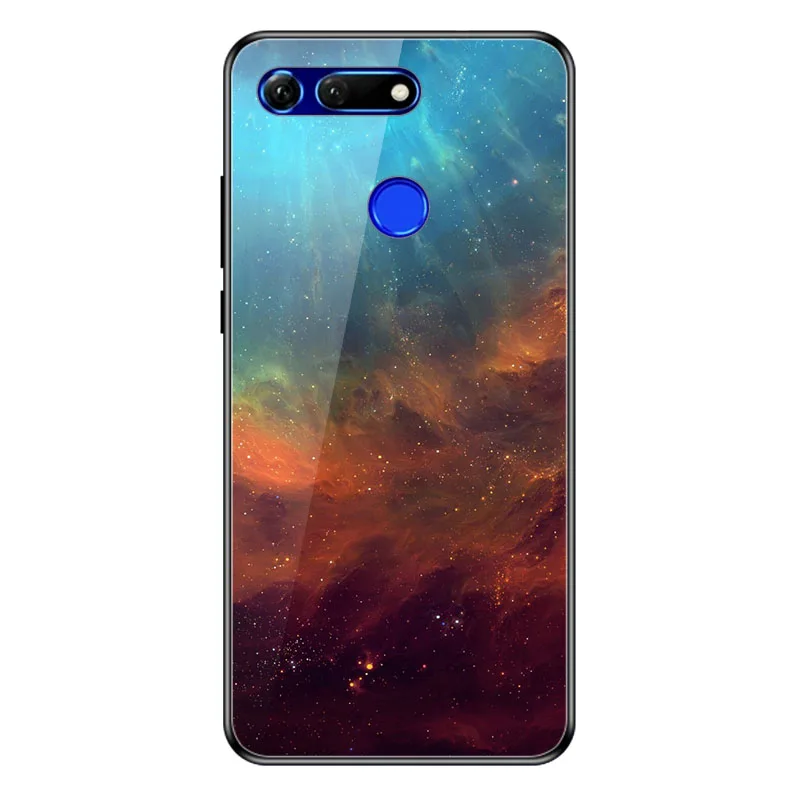 A019 Geruide для huawei honor v 20 чехол, закаленное стекло honor v 20 чехол cubierta para Для huawei honor v 20 v 20 чехол - Цвет: A019