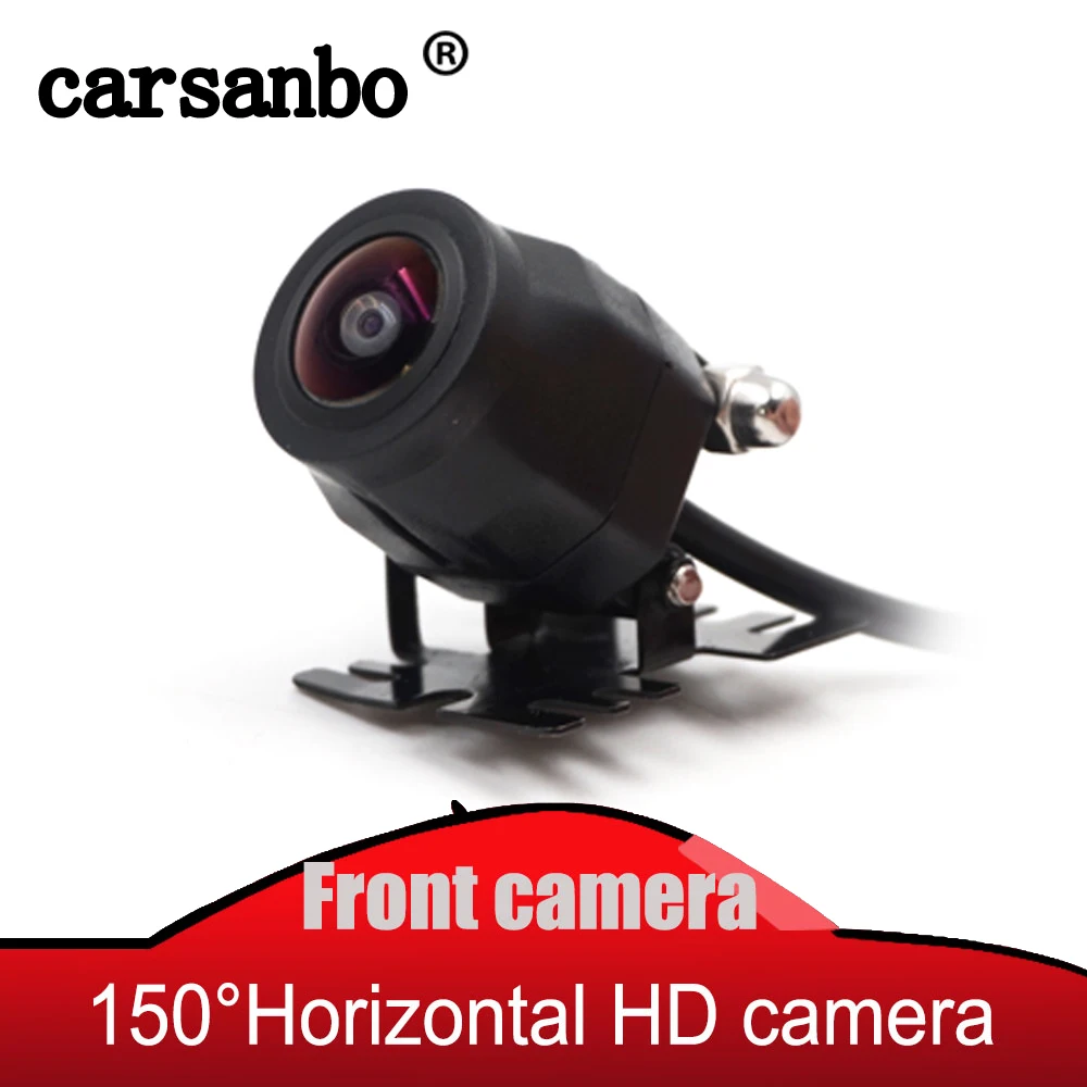 

Universal Car Front View Camera Waterproof 160H Degree Wide Viewing Angle Parking Assistance Camera 12V