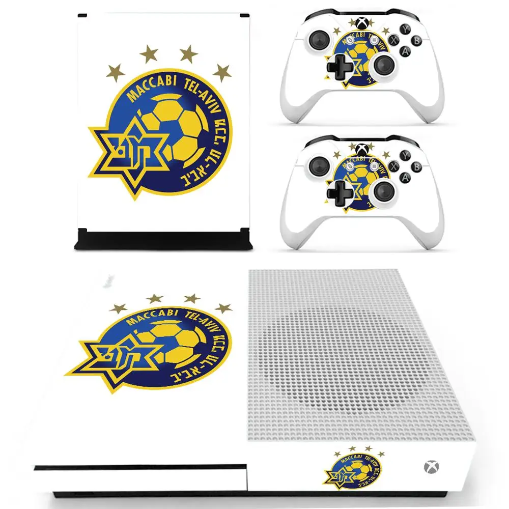 Новая наклейка для Xbox One S консоль и контроллеры для Xbox One тонкая наклейка s винил - Цвет: KYSXBS-0581