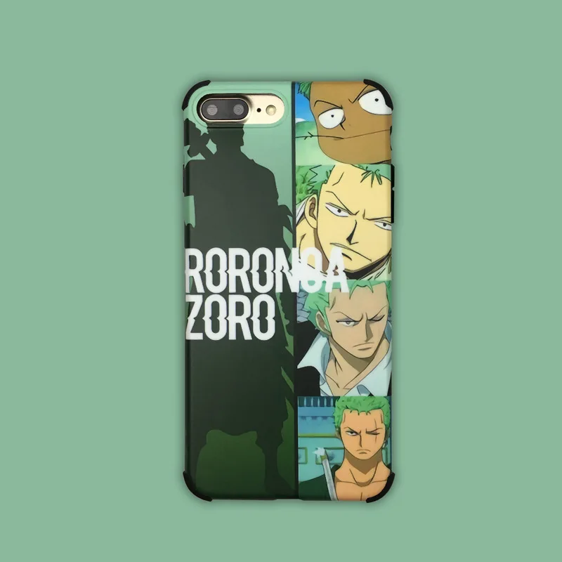 One Piece luffy sunny Roronoa Zoro chopper Anime Phone case for coque iPhone 7 7 Plus 6s 8 Plus X XR xs max case silicone cover