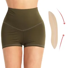 2 шт., женское нижнее белье, увеличивающие съемные пенопластовые накладки на ягодицы, мужские трусы, толстая дышащая контурная губка внутри