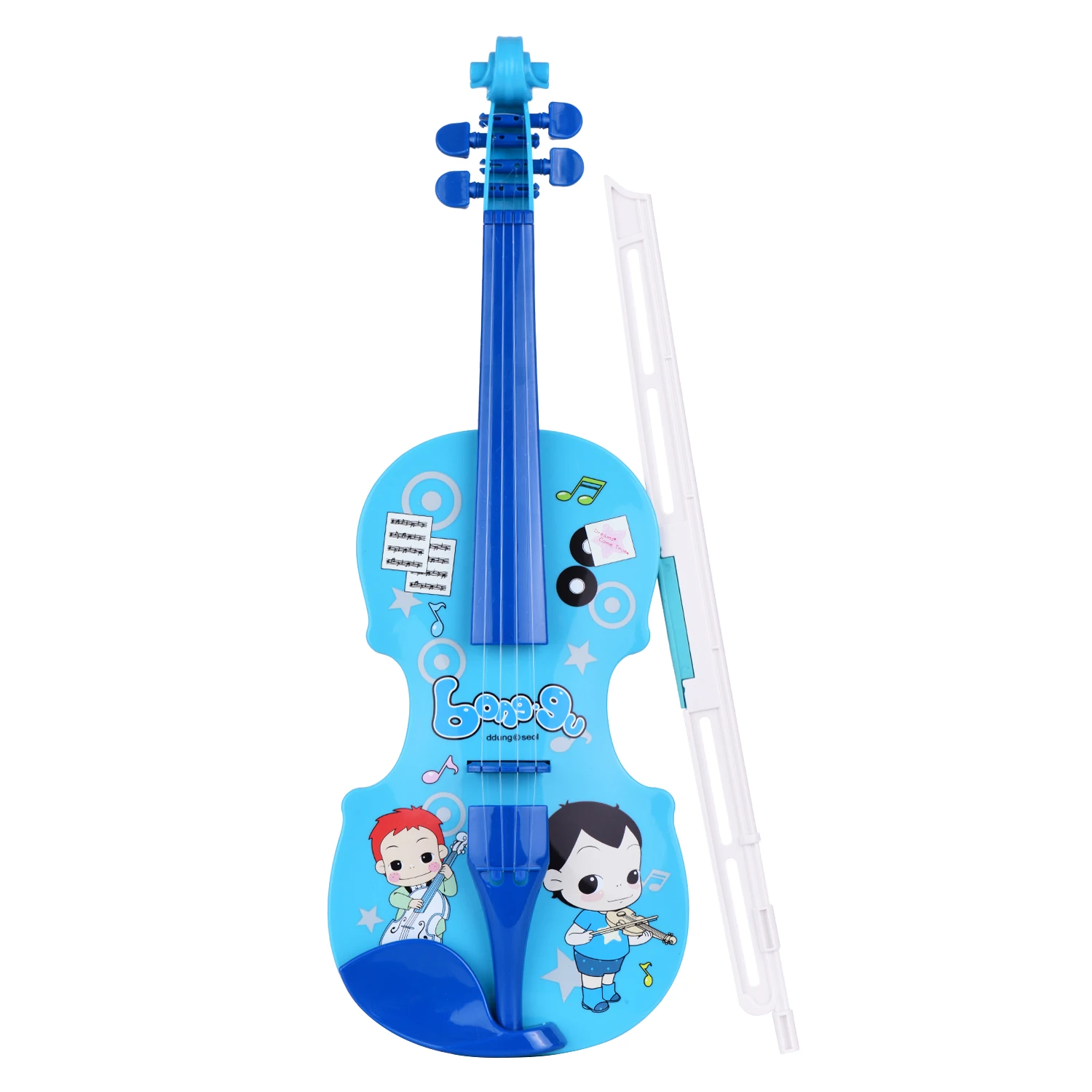 Kids Little Violin with Violin Bow Fun Educational Musical Instruments Electronic Toy for Children Boys and Girls