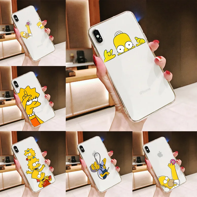Гомер Дж. Силиконовый чехол для iPhone 11Pro MAX 5 6s 7 8PLUS X XR XS MAX|Бамперы| |