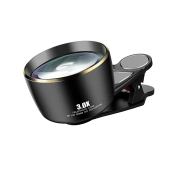 

3.0X Telescope Telephoto Lens No Distortion 5K HD 85MM Phone Camera Portrait Lenses for iPhone Huawei Most Smartphones in Market