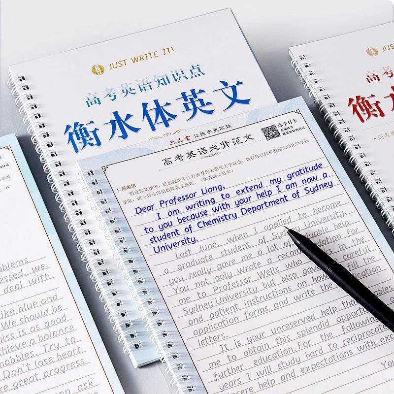 3個英語斜体溝練習コピーブック練習書道英語アルファベットワード再利用できるレタリングブック子供 Null Aliexpress
