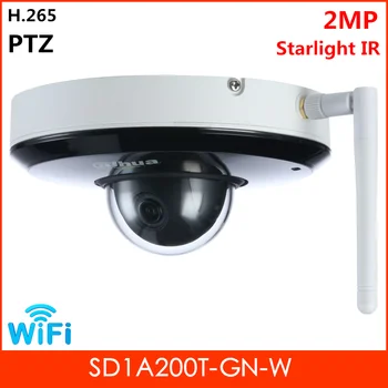 

Dahua Wifi PTZ Camera 2MP Starlight IR Survillance Security Camera IR distance 15m Lens 3.6mm 2.8mm Optional SD1A200T-GN-W