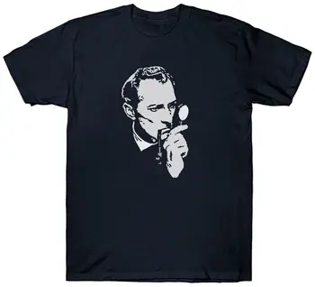 

SHERLOCK HOLMES T SHIRT VINTAGE RETRO CLASSIC DETECTIVE