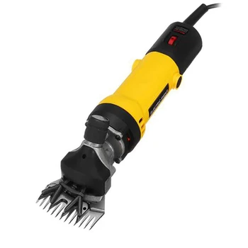 

HOT-Electric Sheep Pet Hair Clipper Shearing Kit Shear Wool Cut Goat Pet Animal Shearing Supplies Farm Cut Machine 850W EU Plug
