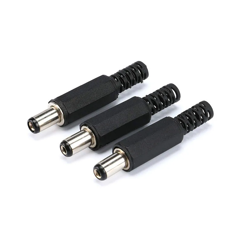 10pcs DC 5.5x2.1 mm Power cable Male Plug Connector Adapter Electrical Socket DC-005 DC-022 DC-012 DC-015 DC-053 DC-022B DC Plug (4)
