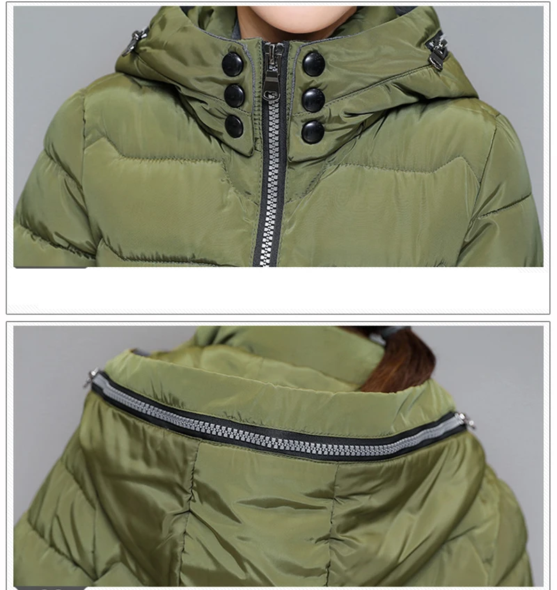 7XL размера плюс зимняя куртка с капюшоном Женская хлопковая теплая длинная парка с длинным рукавом большого размера Женская верхняя одежда