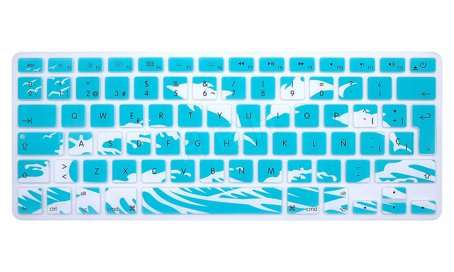 Чехол HRH силиконовый для клавиатуры Macbook Air Pro Retina 13 15 17 EU|silicone keyboard cover|keyboard coverkeyboard