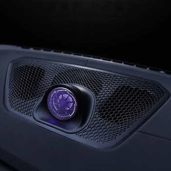 شراءسيارة المحيطة مصابيح لسيارة BMW G20 3 سلسلة LED مضيئة المتكلم مكبر الصوت غطاء الكسوة مزامنة اللون مصباح وحدة التحكم لوحة القيادة