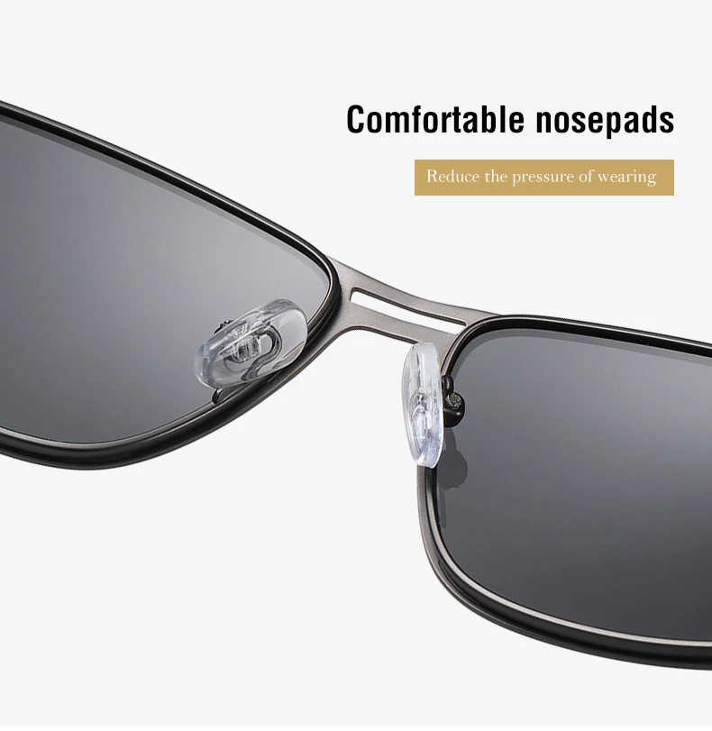 SAYLAYO NEW Ultralight Polarized Sunglasses Men Women Driving Square Style Vintage Sun Glasses Male Goggle UV400 Gafas De Sol