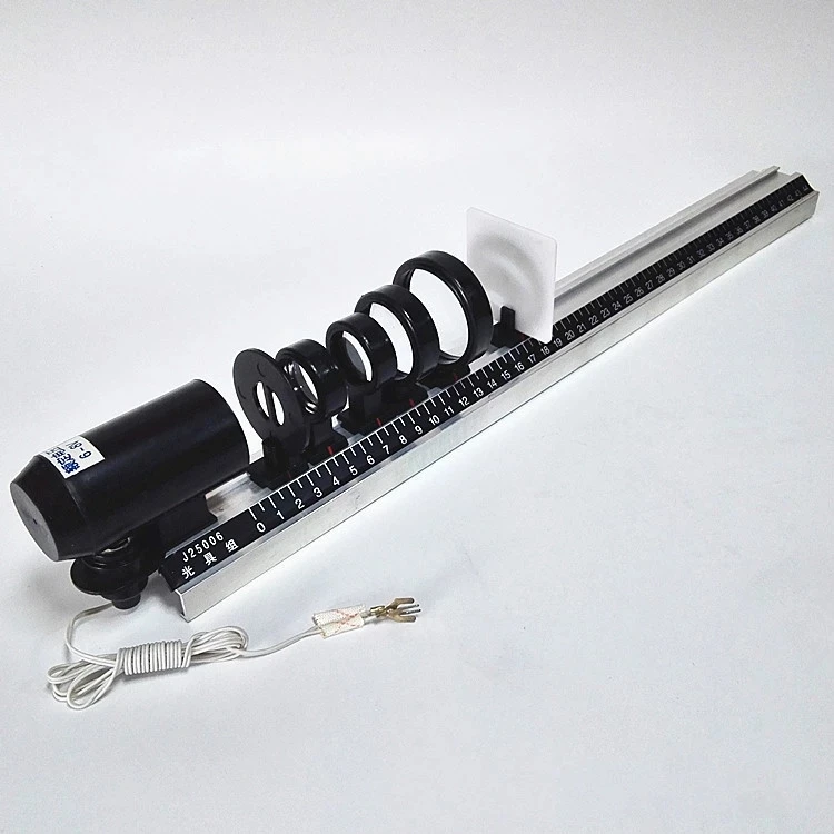 

New Optical Experiment Equipment Small Optical Bench Concave Lens Small Hole Imaging 45cm Optical Instrument Teaching Equipment