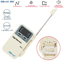 Thermomètre à WT-2 numérique cuisine cuisson thermomètre alimentaire-50 ℃-300 ℃ avec alarme de surchauffe et données peut économiser des données 20% de réduction