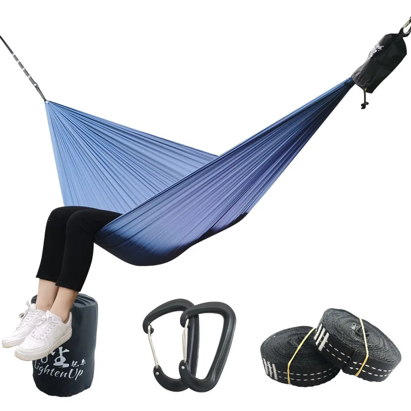 Camping Hammock Ultralight 380T (20D) New Parachute Nylon Lightweight and Small For Hiking Camping &Outdoor Activity