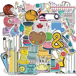 Hand-sewn Items PVC Graffiti Sticker Aesthetic Notebooks Scrapbooking Accessories Phone Child Sticker Flakes 50PCS