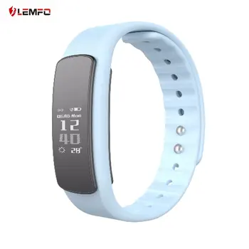

LEMFO I6HR Pedometer Sleep Monitor Heart Rate Monitor 0.96" LED Message Push Waterproof Smart Bracelet for Android for iOS