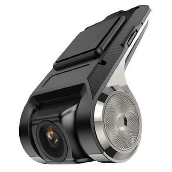 

Car Player 32G 1280X720 HD Camera Front and Rear Dual Recording Dash Cam USB Dash Cam ADAS Dongle DVR 170 Degree Rotation Angle