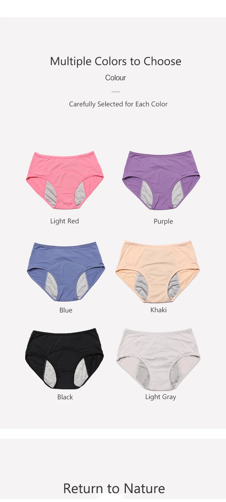 high cut bikini underwear Plus Size Underwear L-8XL Menstrual Panties Physiological Pants Leak Proof Women Underwear Period Mesh Breathable Briefs high rise underwear