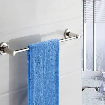 

Hanger Stainless Steel Towel Holder Towel Hook Bath Kitchen Hotel Hanging Rail Bathroom Supplies Rod Organiser Rack