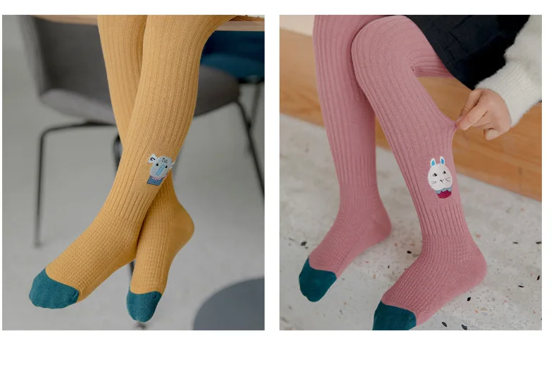 Meias de Algodão do Bebê do Bordado Collants de Dança Primavera Outono Nova Coreano Meninas Meia-calça Branca Crianças Meias 6 crianças Meias meias de algodão Do Bebê