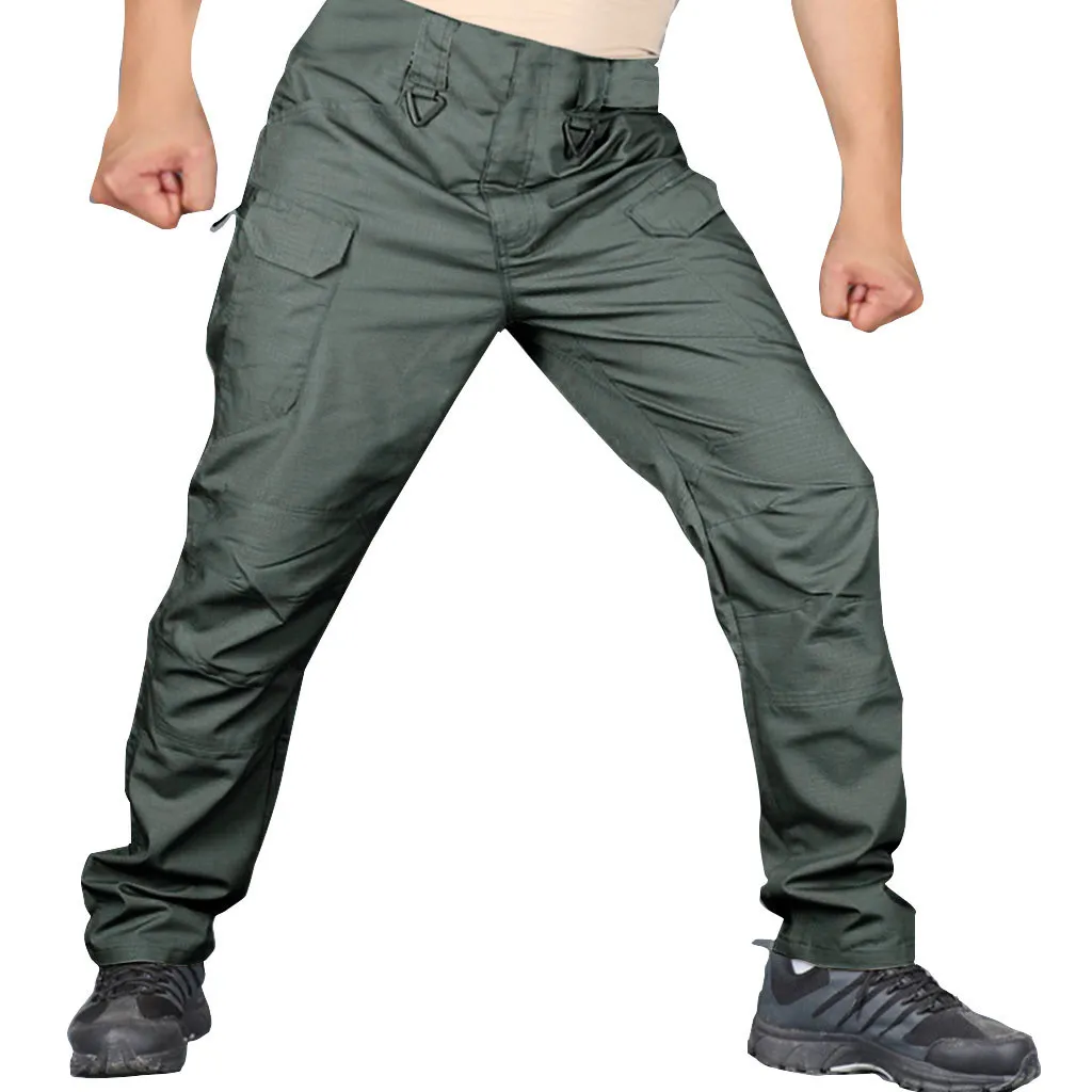 Устойчивые к царапинам водонепроницаемые походные штаны мужские спортивные треккинговые походные брюки-карго водонепроницаемые брюки военные тактические брюки