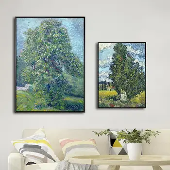 

Home Decoration Print Canvas Art Wall Pictures Painting Poster Paitings Netherlandish Vincent Van Gogh Cypress