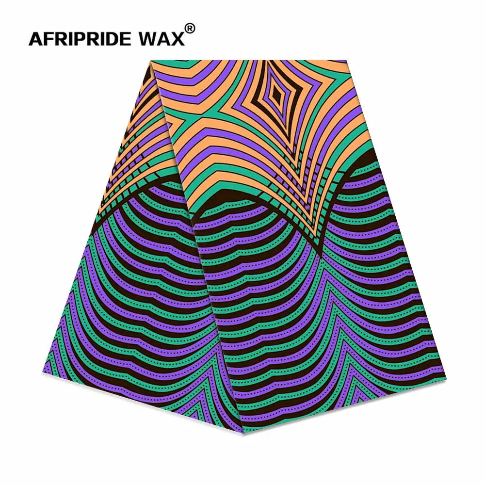 Африканская Анкара ткань высокого качества оптом Африканский Цветочный хлопок настоящая восковая парча ткань для одежды A18F0317