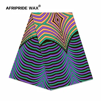 

African ankara fabric high quality wholesale african flower 100% cotton real wax brocade fabric for clothing A18F0317