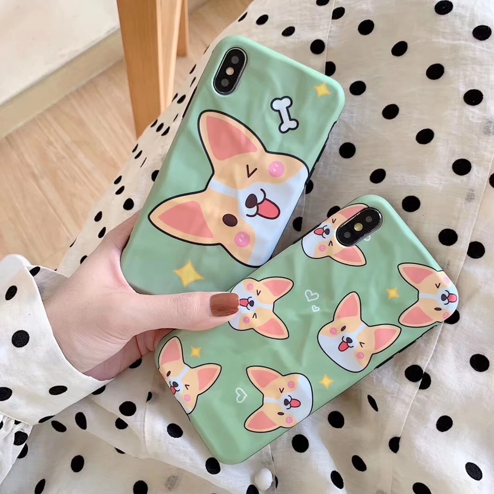 Чехол для iPhone XR с милым мультяшным животным оригами задняя крышка XS Max X чехол 6 6S 7 8