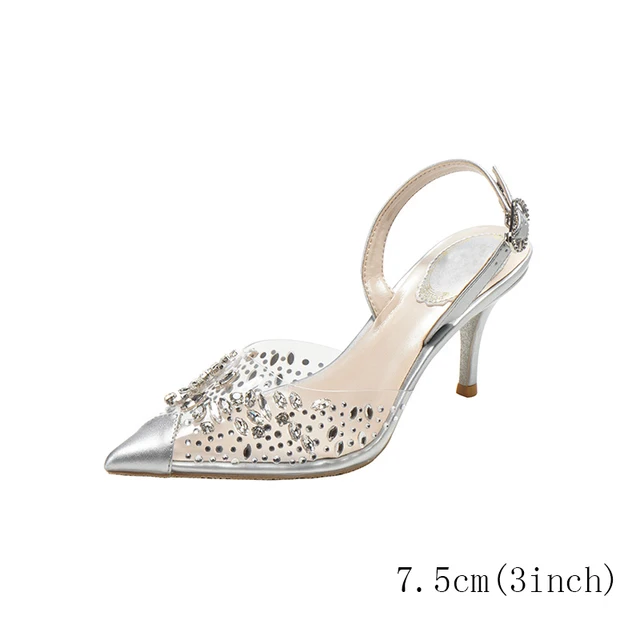 High Heels Transparent Ladies Pink 