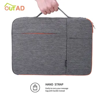 

2020 OUTAD 15 Inch Waterproof Laptop Case Bag Organizer with Handle for Laptop / Notebook / for MacBook Shock-proof Briefcase