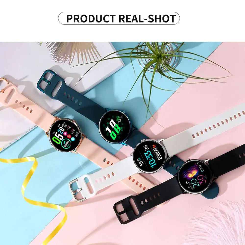 Розовый умный браслет, женские водонепроницаемые умные часы, розовые P70 P68 DT88 B57 Y9 P80, умные часы, монитор сердечного ритма, фитнес-трекер