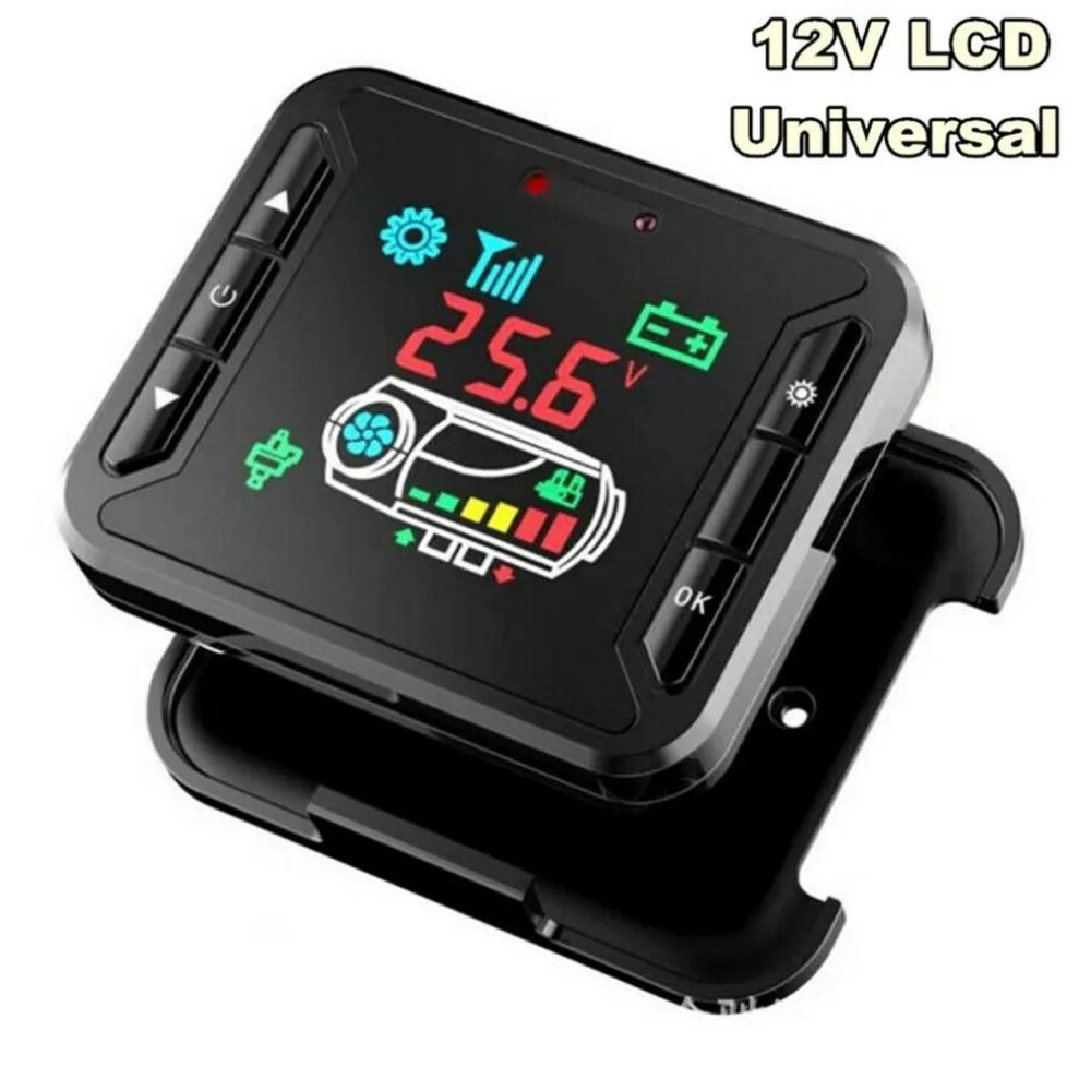 12V lcd большой/маленький монитор, Воздушный стояночный Дизельный Нагреватель, контроллер, переключатель, аксессуары для автомобиля, грузовика, пульт дистанционного управления