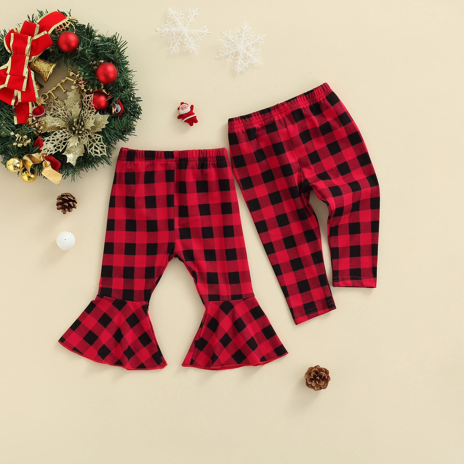 Boys christmas plaid pants Clearance